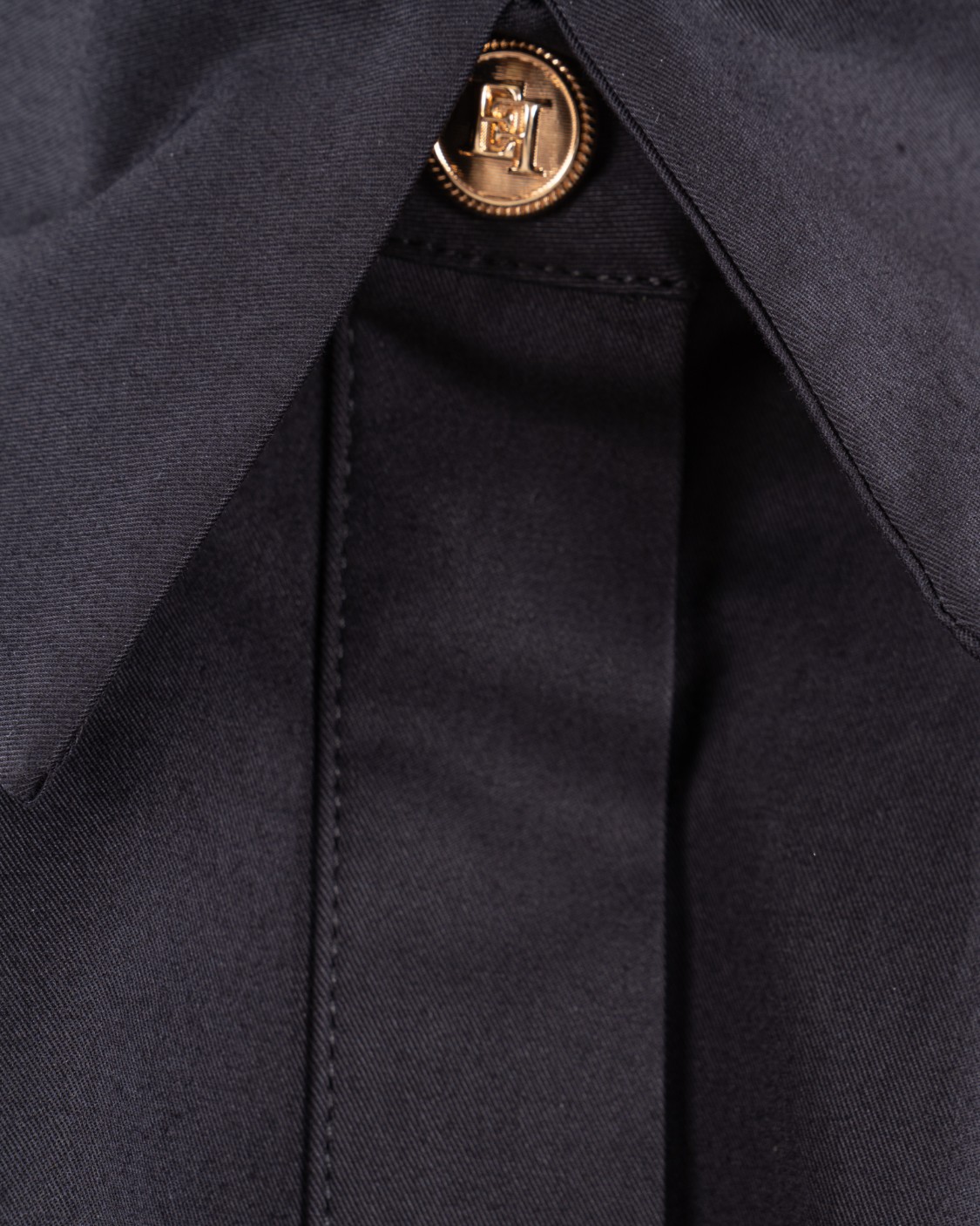shop ELISABETTA FRANCHI  Abito: Elisabetta Franchi abito in gabardina di cotone.
Primo bottone in metallo dorato con logo.
Zip invisibile sul retro.
Vestibilità regolare.
Composizione: 95%Cotone 05%Elastan.
Made in Italy.. AB85452E2-110 number 686222